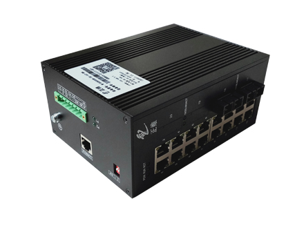 2光16電網管型工業(yè)交換機